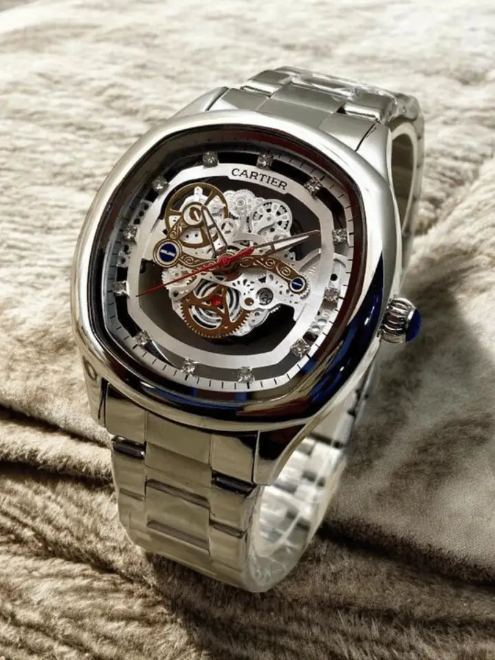 Cartier Skeleton Dail Men's watch-a