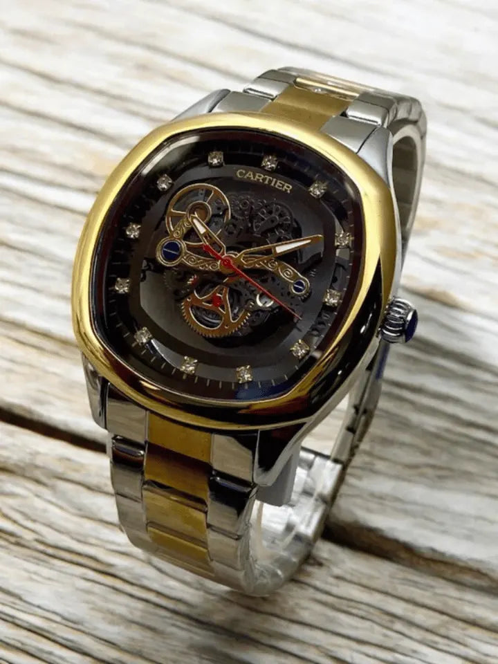 Cartier Skeleton Dail Men's watch-i