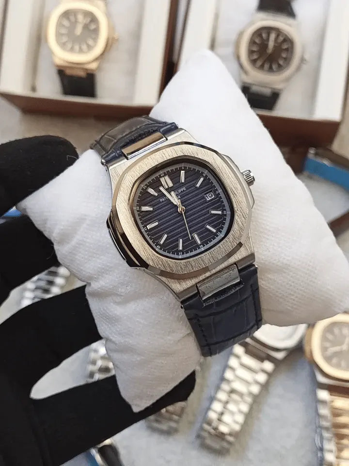 P.P-Nautilus men's straps watch-0