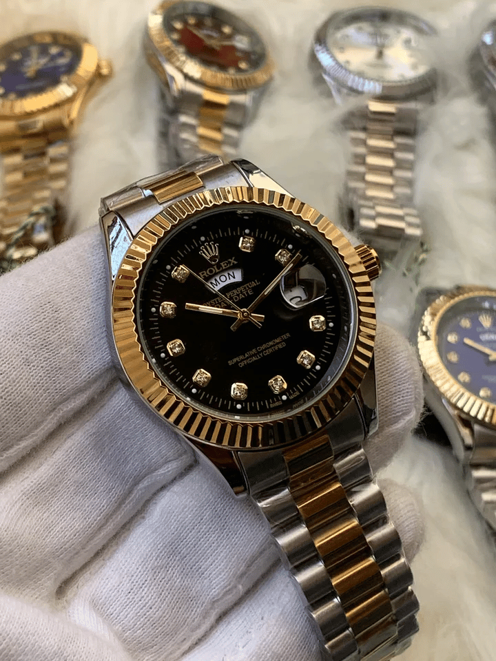 Rlx Day Date Watch |Quartz