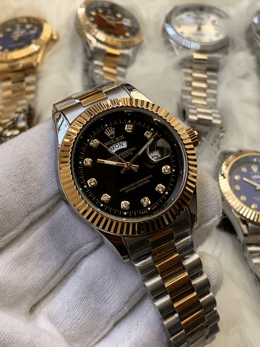 Rlx Day Date Watch |Quartz