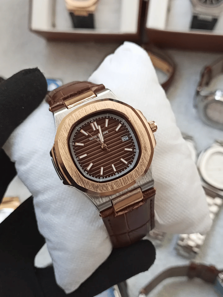 P.P-Nautilus men's straps watch