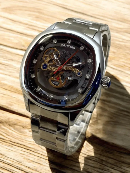 Cartier Skeleton Dail Men's watch-v