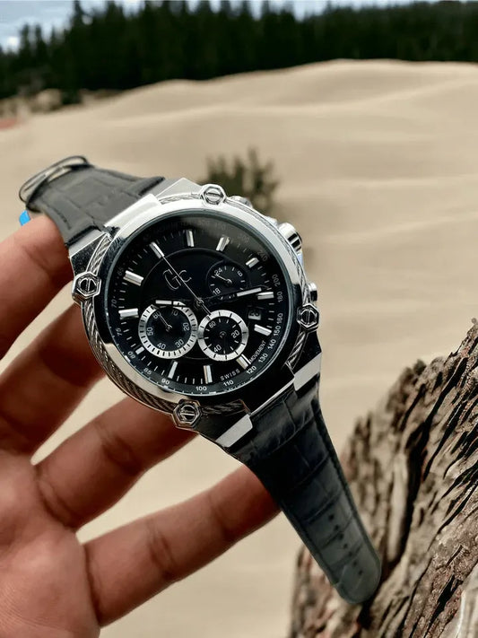 GC Men's Leather Straps watch-1