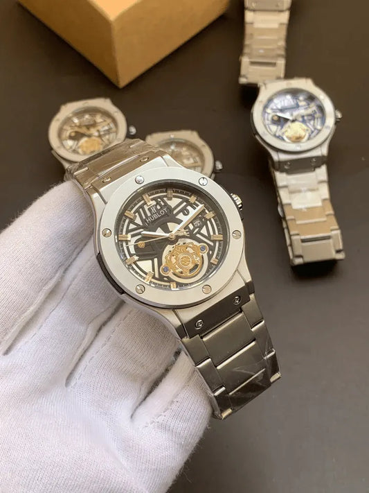 Hublot Skeleton Dail Men's Watch-3