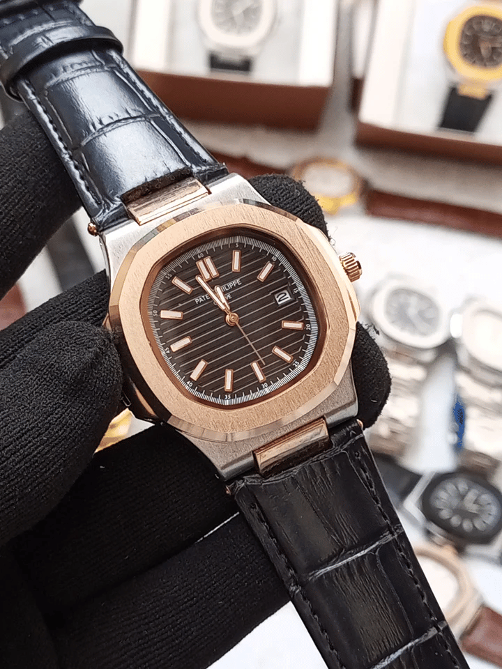 P.P-Nautilus men's straps watch-5