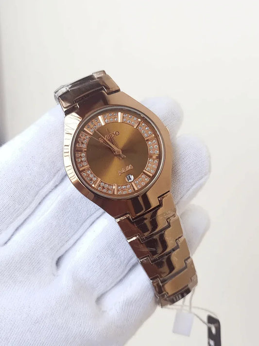 Rado ceramic style men's watch-d