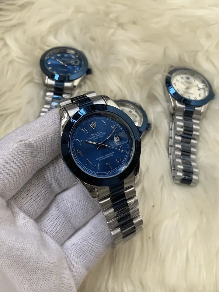 Rlx Arabic Blue Men's watch-j