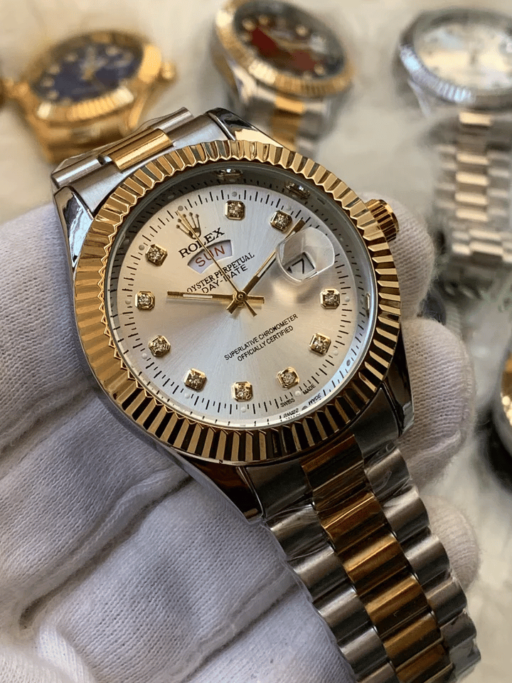 Rlx Day Date Watch |Quartz-1